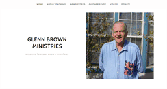 Desktop Screenshot of glennbrownministries.com